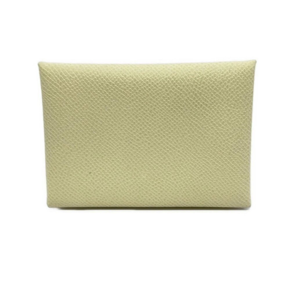 HERMES Calvi Duo JOHN MILTON Veau Epsom W Coin Case - Picture 2 of 11
